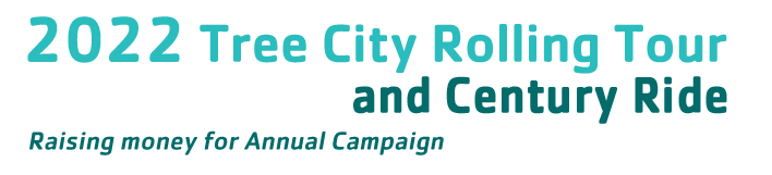 Tree City Rolling Tour and Century: Raising money for Annual Campaign